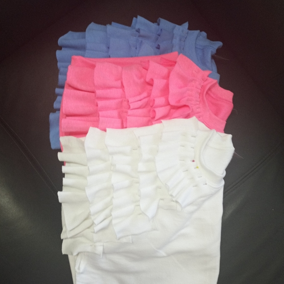 Ladies Ruffle Sweat Shirt - Picture 5 of 6